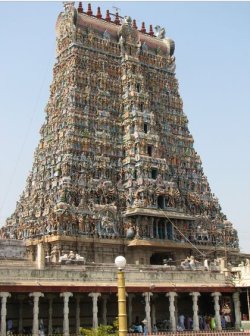Madurai Meenakshi Temple in Madurai near Chennai has some very esquisite carvings