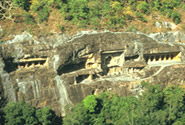 Ajanta Caves these Buddhist cave monuments date from the 2nd and 1st centuries B.C.